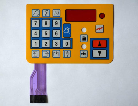 Milk meter keypad