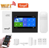 4G Tuya WiFi GSM GPRS 4.3" Screen, Wireless Alarm System,