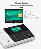 4G Wireless Intruder Burglar Alarm GSM Tuya WiFi With Screen
