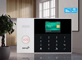 4G Wireless Intruder Burglar Alarm GSM Tuya WiFi With Screen