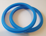 Two cover gaskets
