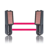 A pair of solar powered infrared dual beam detectors
