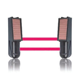 Solar Powered Wireless Infrared Beam Detector 100m Range.. The beams displaying the two invisble infrared beams.